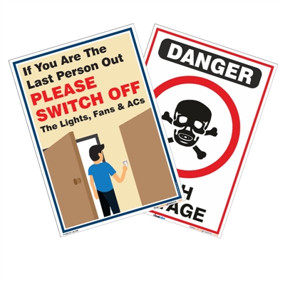 General Safety Posters & Safety Signs