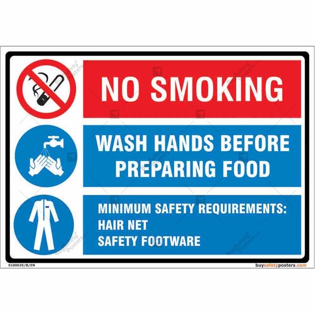 Food Safety Signs in Combinations| Buysafetyposters.com food-safety-signs-in-combinations-buysafetyposters-com