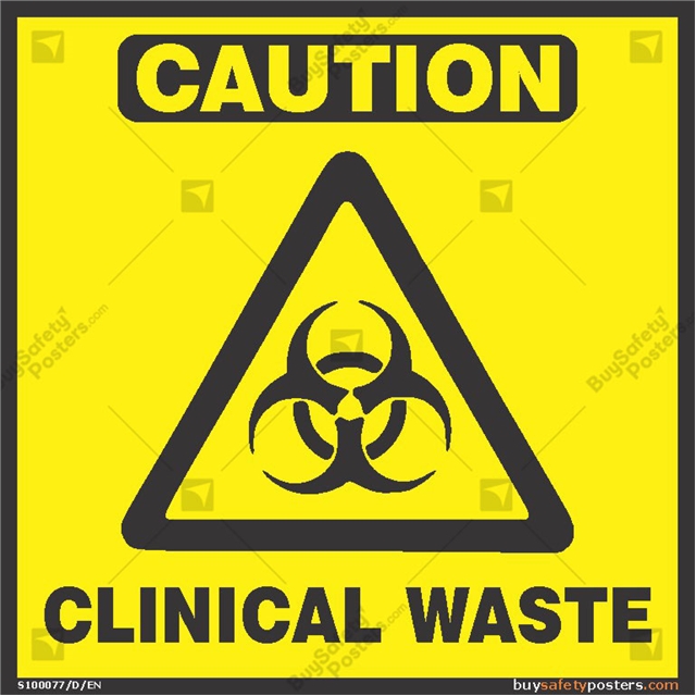 Clinical Waste - No Sharps - Label - View #5