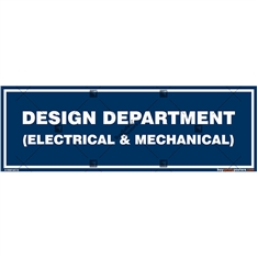 Design-Department-Electrical-&-Mechanical-Identification-Board in Rectangle