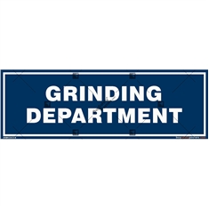 Grinding Department Board