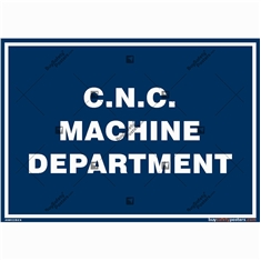 CNC Machine Department Board