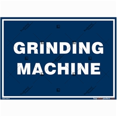 Grinding-Machine-Identification-Board in Landscape