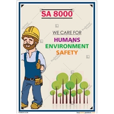 Human-Environment-Safety-SA-800-Certification Poster