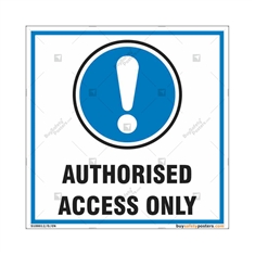 Authorized Access Only Sign in Square