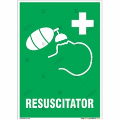 Resuscitator Sign in Portrait