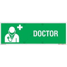 Doctor Sign in Rectangle