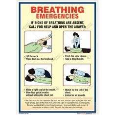 Breathing Emergency First Aid Chart