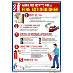 How To Use A Fire Extinguisher 