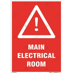 Main Electrical Room Sign