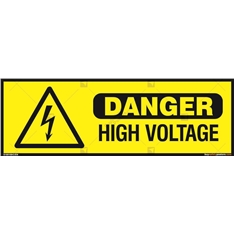 High Voltage Danger Sign