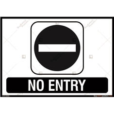 No Entry Sign