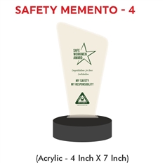 Safety Trophy for Employees