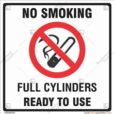 Full Cylinders Ready to use Sign