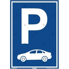 Vehicle Parking Sign