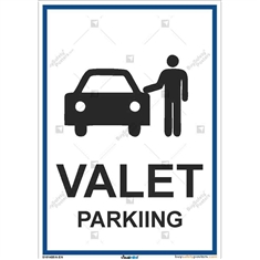 Valet Parking Sign