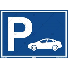 Vehicle Parking Sign - Parking sign in Landscape