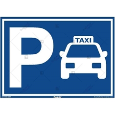 Taxi Parking Sign - Parking signs in Landscape