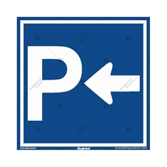 Parking To The Left Display- Square