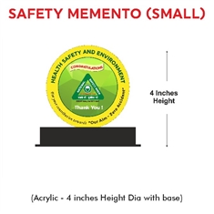 Safety Memento - Safe Workmen Award 2021 - 2022