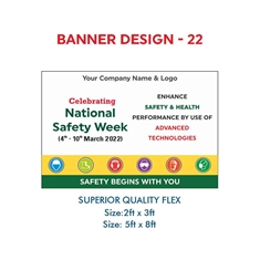 National Safety Week Awareness Banners 
