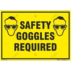 Safety-Glasses-Required- Awareness-Signage