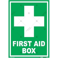 First-Aid-Sign in Portrait