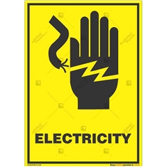 Do-Not-Touch-Electric-Current-Warning-Sign in Potrait