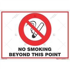 No-Smoking-Signage in Landscape