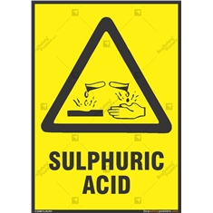 Sulphuric Acid Sign