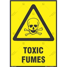 Toxic Fumes Sign