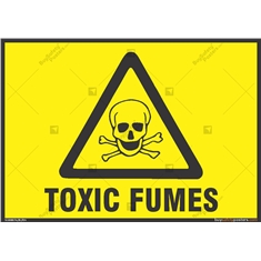 Toxic Fumes Sign