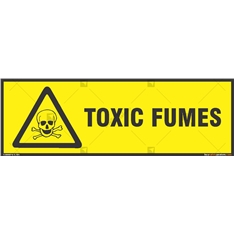 Toxic Fumes Sign