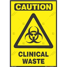 Clinical Waste Sign
