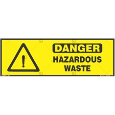 Hazardous Waste Sign