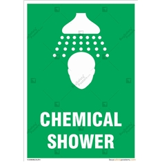 Emergency Shower Sign