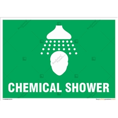 Emergency Shower Sign