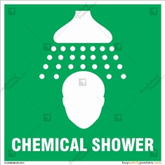 Emergency Shower Sign