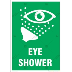 Eye shower Sign