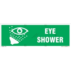 Eye shower Signs