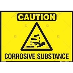 Corrosive Substance Sign