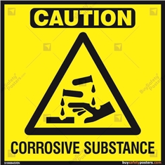 Corrosive Substance Sign