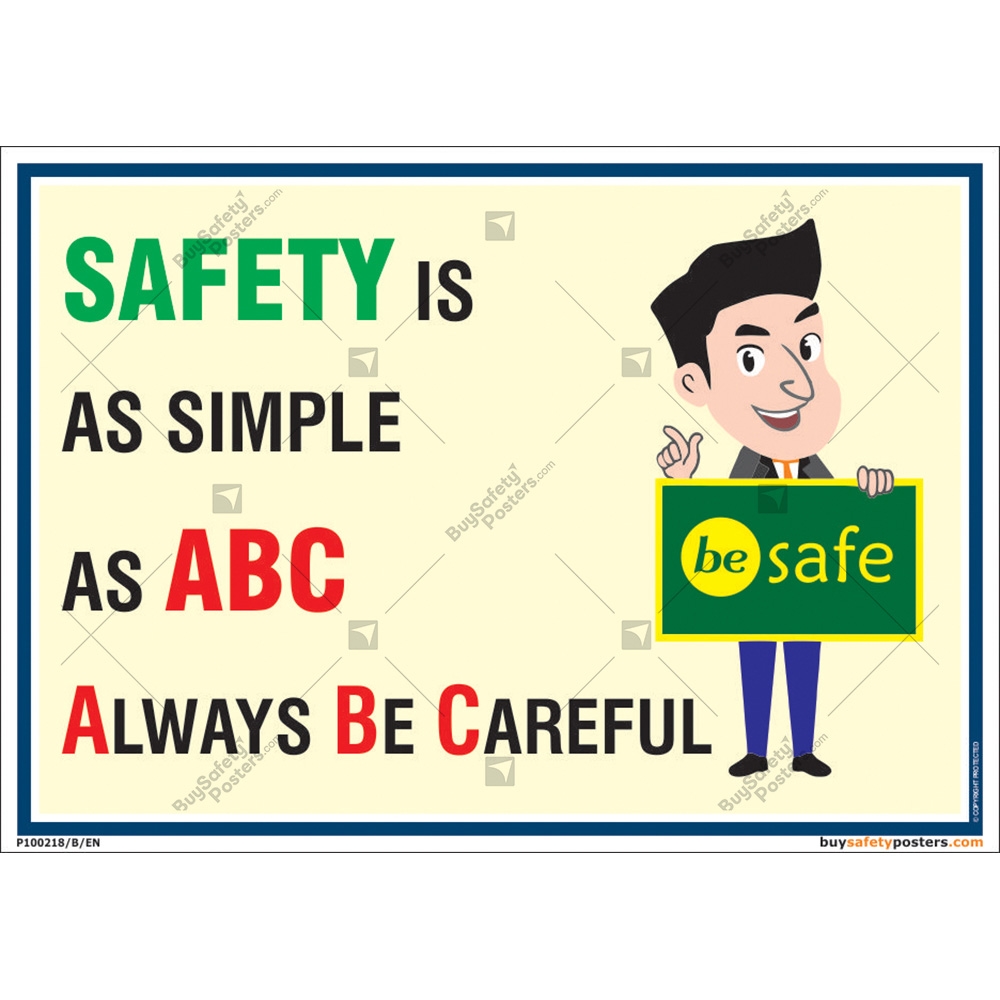 Install Mind safety slogans posters at your Workplace | Buysafetyposters.com