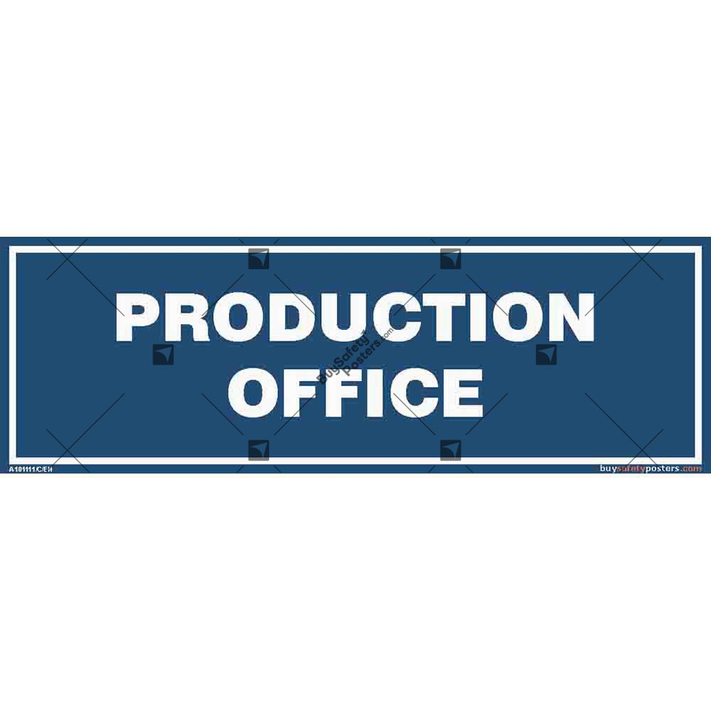 Production Office Identification Board for clarity | Buy Identification  Boards Online