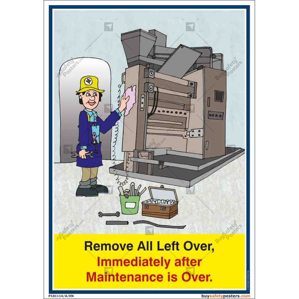 Conveyor Safety Poster Shop Safety Poster Shop