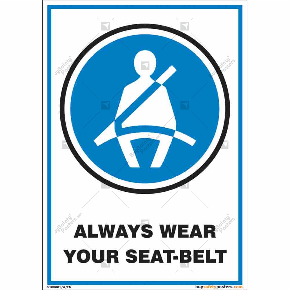 Safety Belt Sign