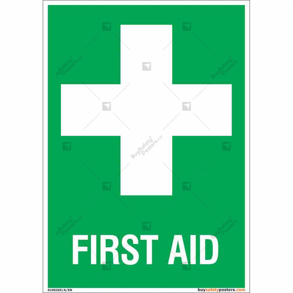 First Aid Kit Here Signs (Pack Of 4) ubicaciondepersonas.cdmx.gob.mx