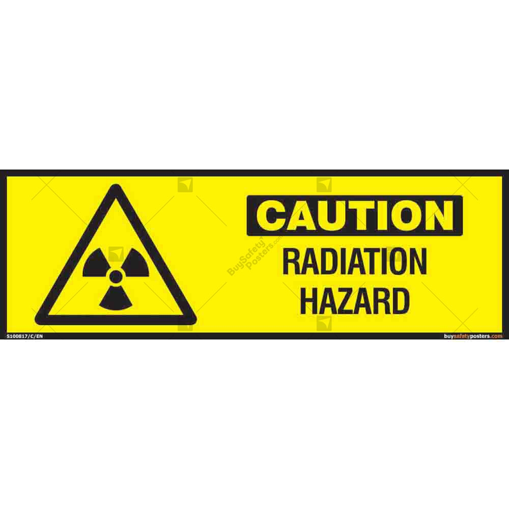 Radiation Fire Sign Radiation Hazard Sign Purpose