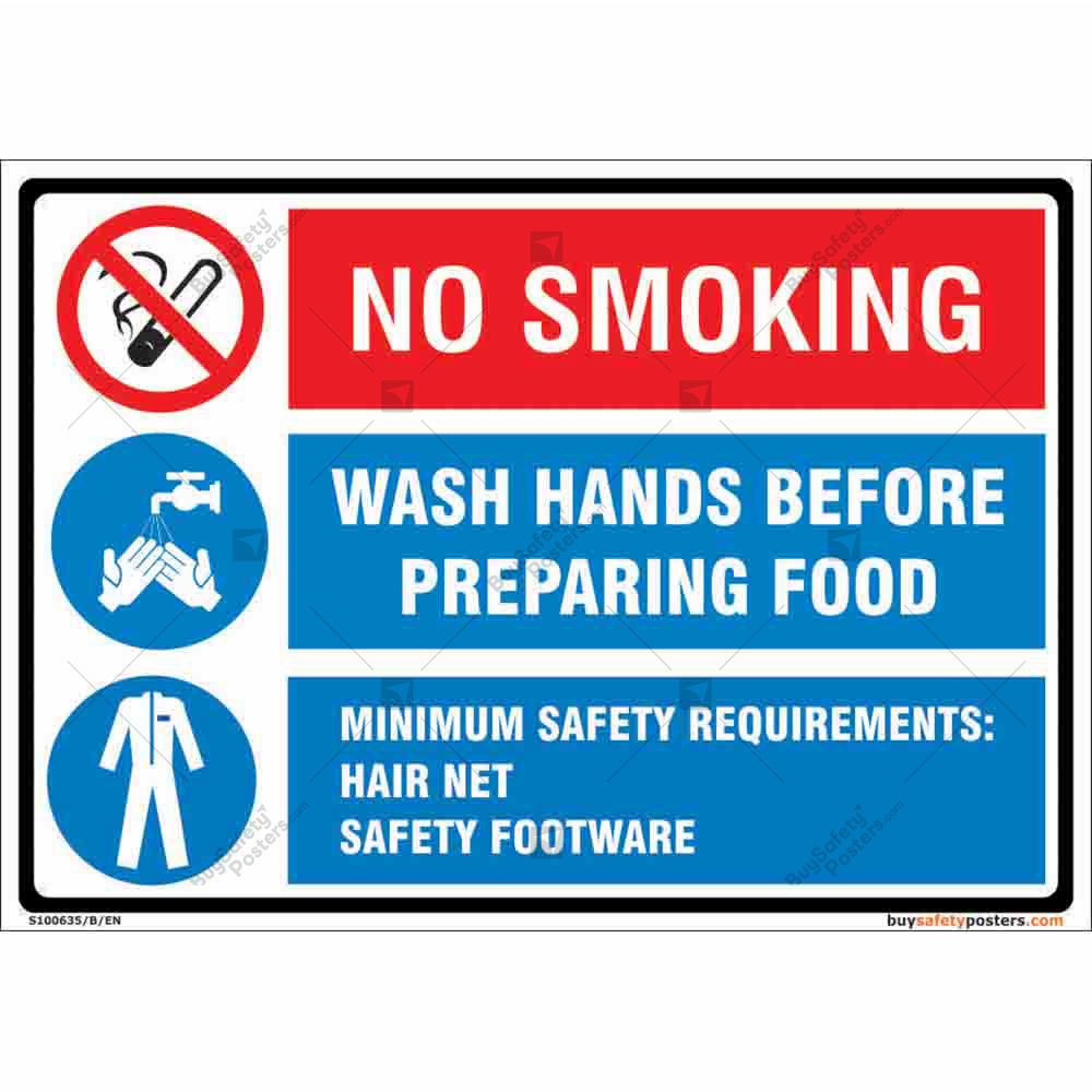 Food Safety Signs And Posters