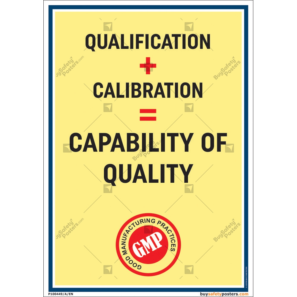 procure quality management posters and gmp posters on ...